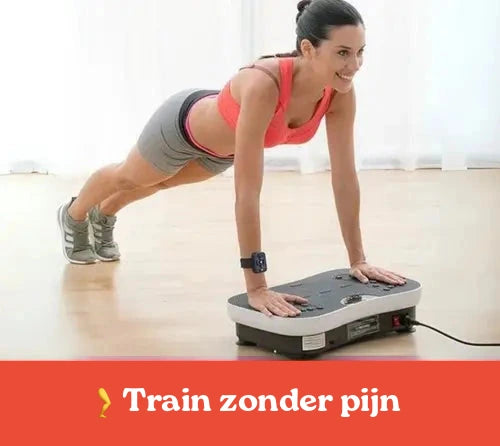 Train zonder je knieën zwaar te belasten