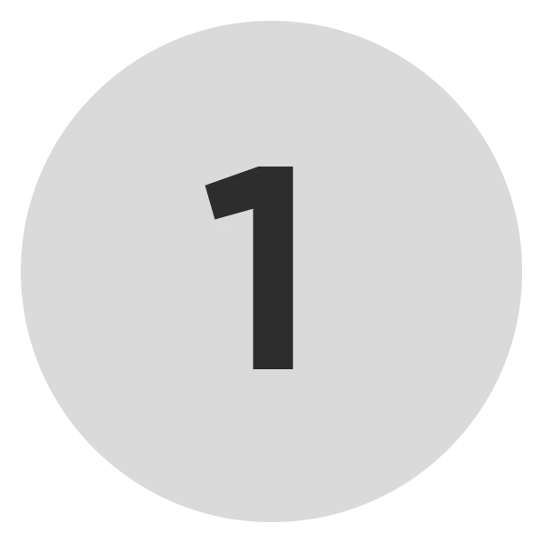 1. Scheer je